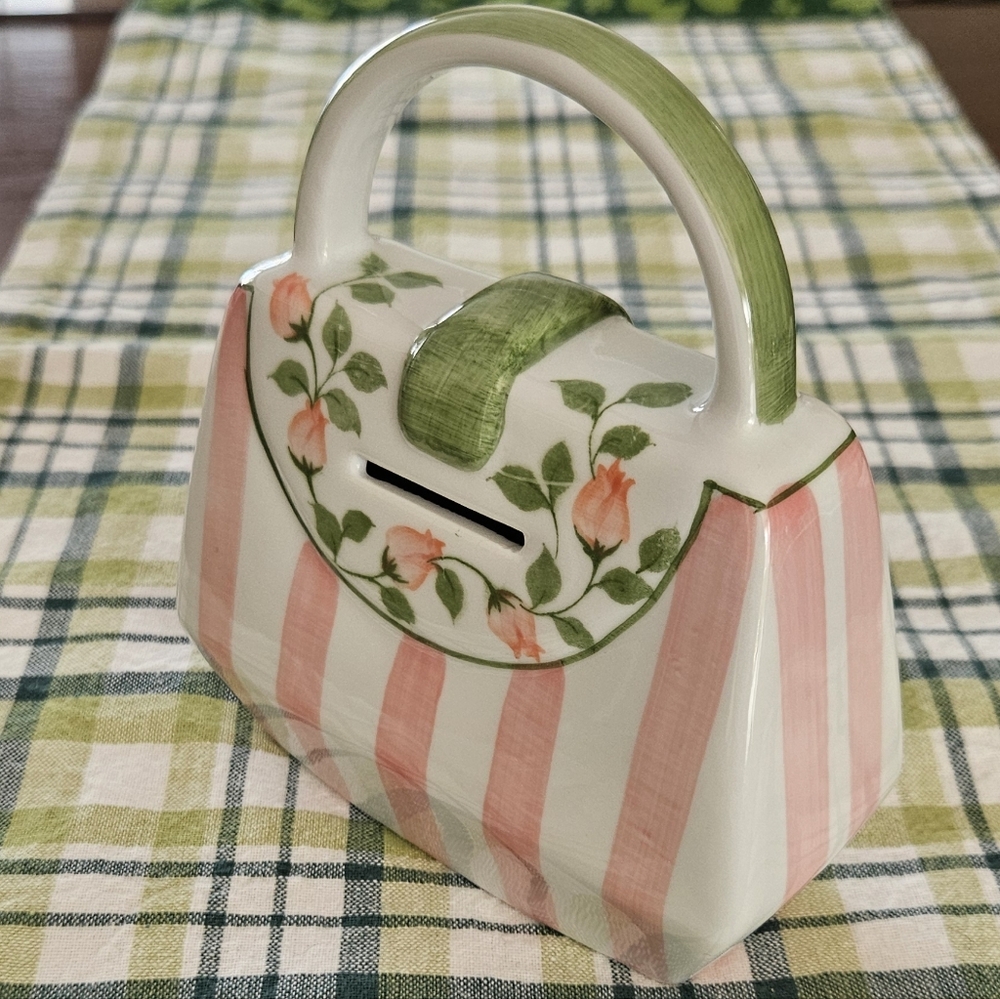 Vintage Andrea by Sadek Purse Coin Bank - Picture 5 of 8